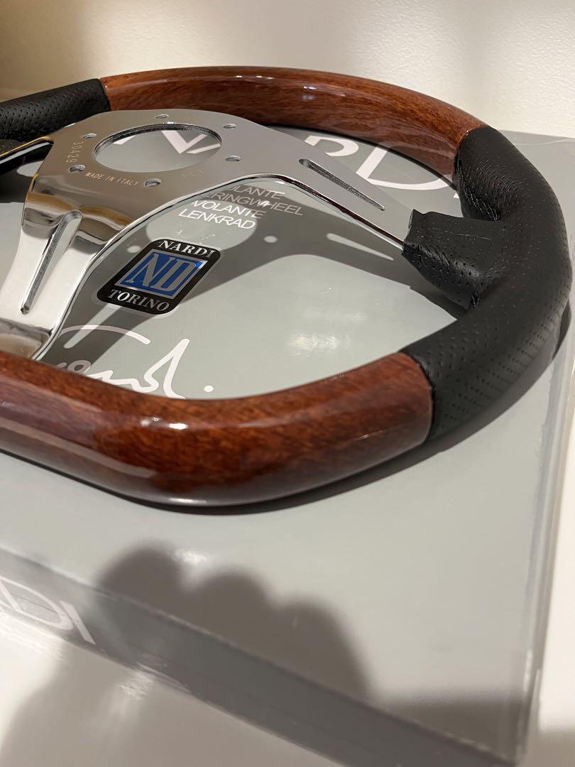 NARDI ナルディ ステアリング D型 ウッド カリスタ風　新品未使用