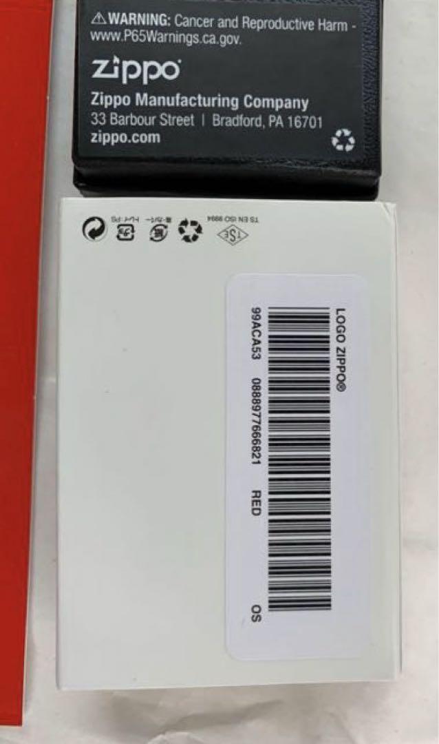◼️新品未使用◼️supreme◼️Logo zippo◼️ステッカー付◼️シュプリーム◼️