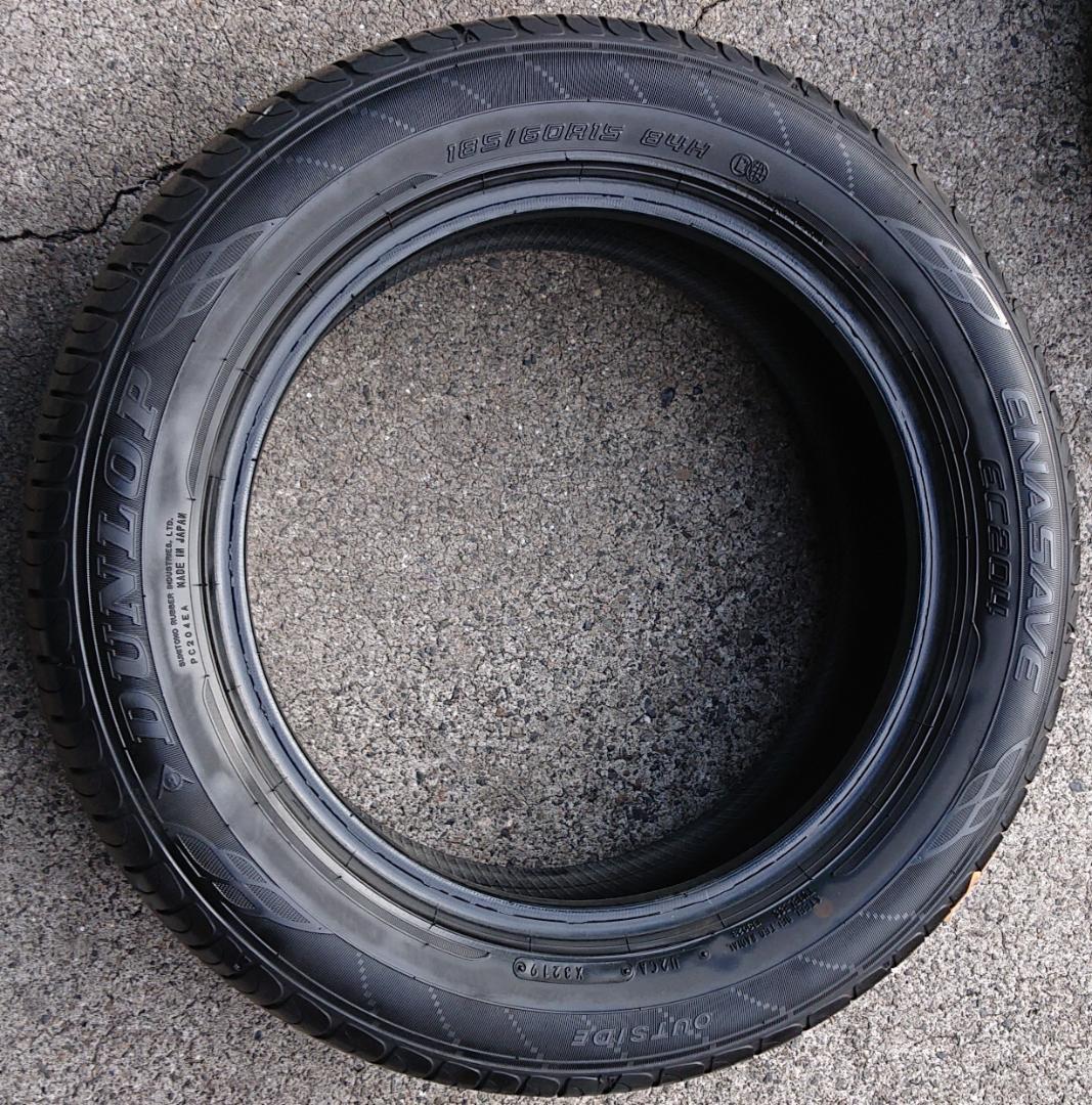 【装着料工賃込】185/60R15 ４本 ダンロップ ラジアルタイヤ