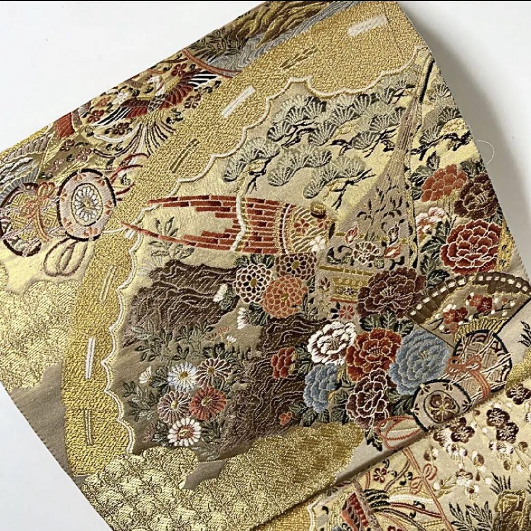 もらって嬉しい出産祝い 《絞り•刺繍•金彩》華やかな道長取りの訪問着