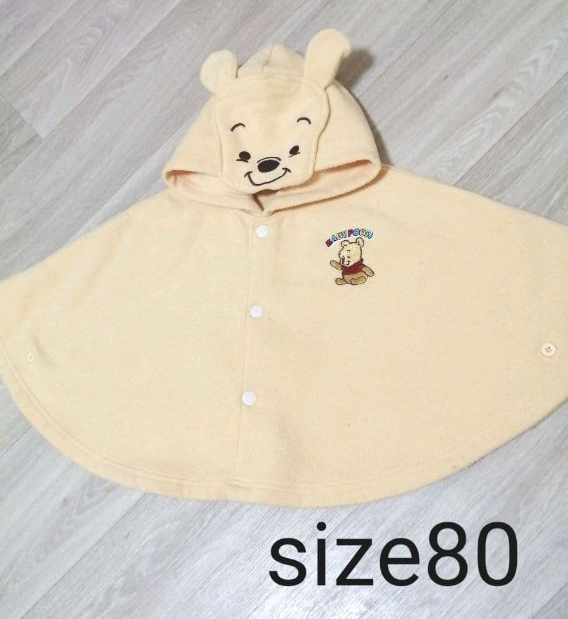 プーさん ポンチョ ケープ ディズニー アウター プーさん ポンチョ ケープ ディズニー アウター