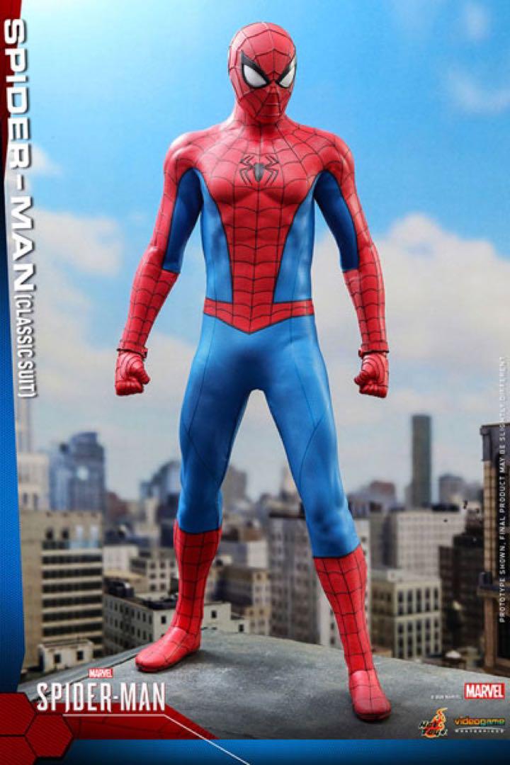 ホットトイズ  スパイダーマン　フィギュア　クラシックスーツ　開封品