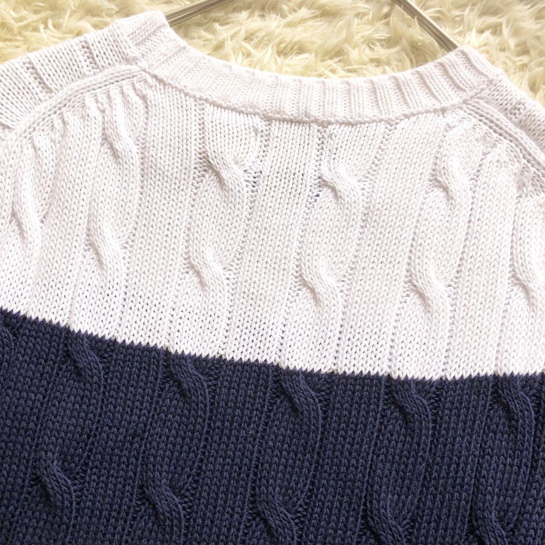 POLO RALPH LAUREN♪半袖ケーブルニットセーター