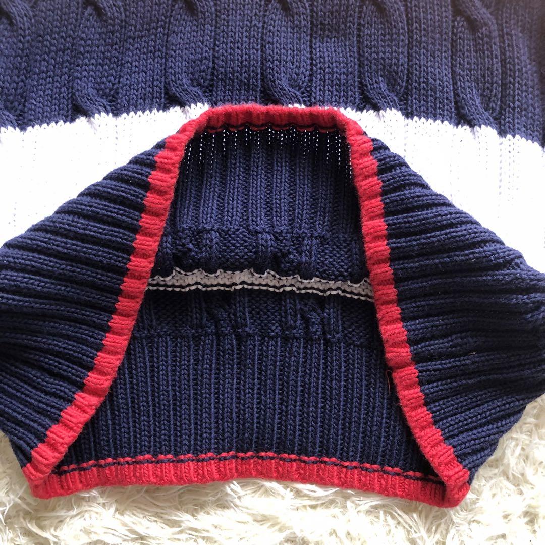 POLO RALPH LAUREN♪半袖ケーブルニットセーター
