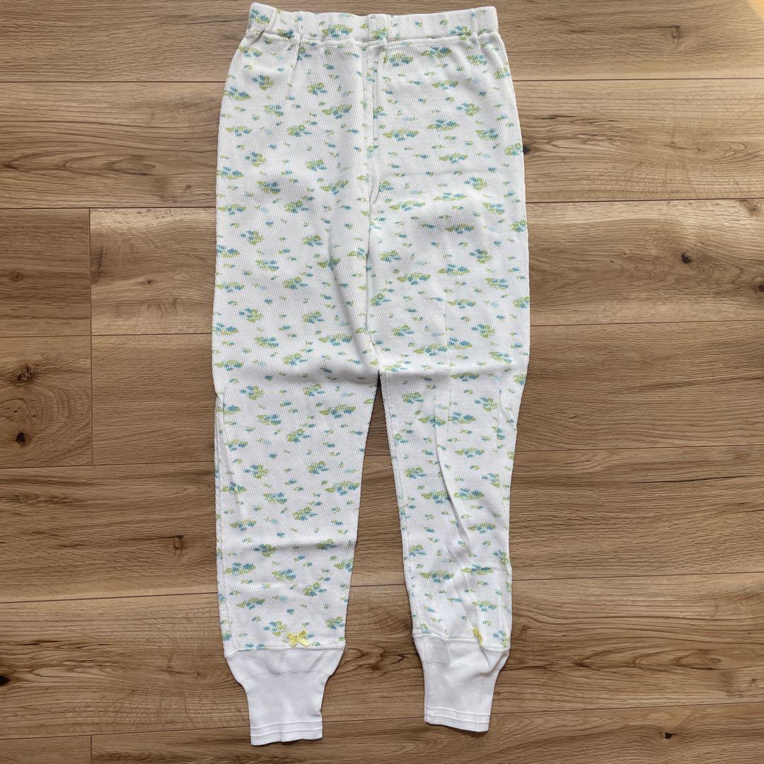 新品 未使用 BEAMS BOY/フラワーハニカム レギンス