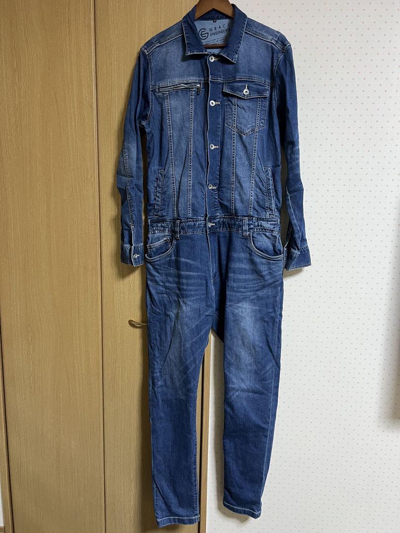 グレースエンジニアーズ　ストレッチ　ツナギ　GE300