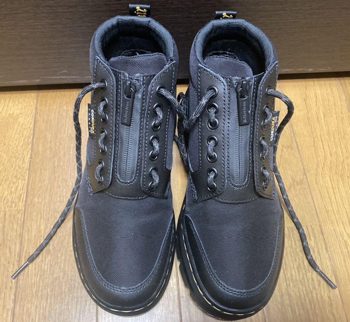 お買い得格安 Dr.Martens 黒 コーデュラ SqzUp-m16143630223 UK4 お得新品