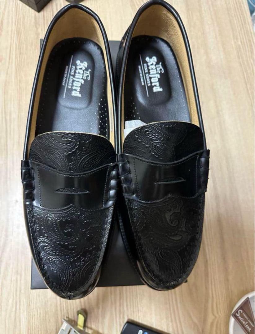 The Kenford Fineshoes ローファー ペイズリー