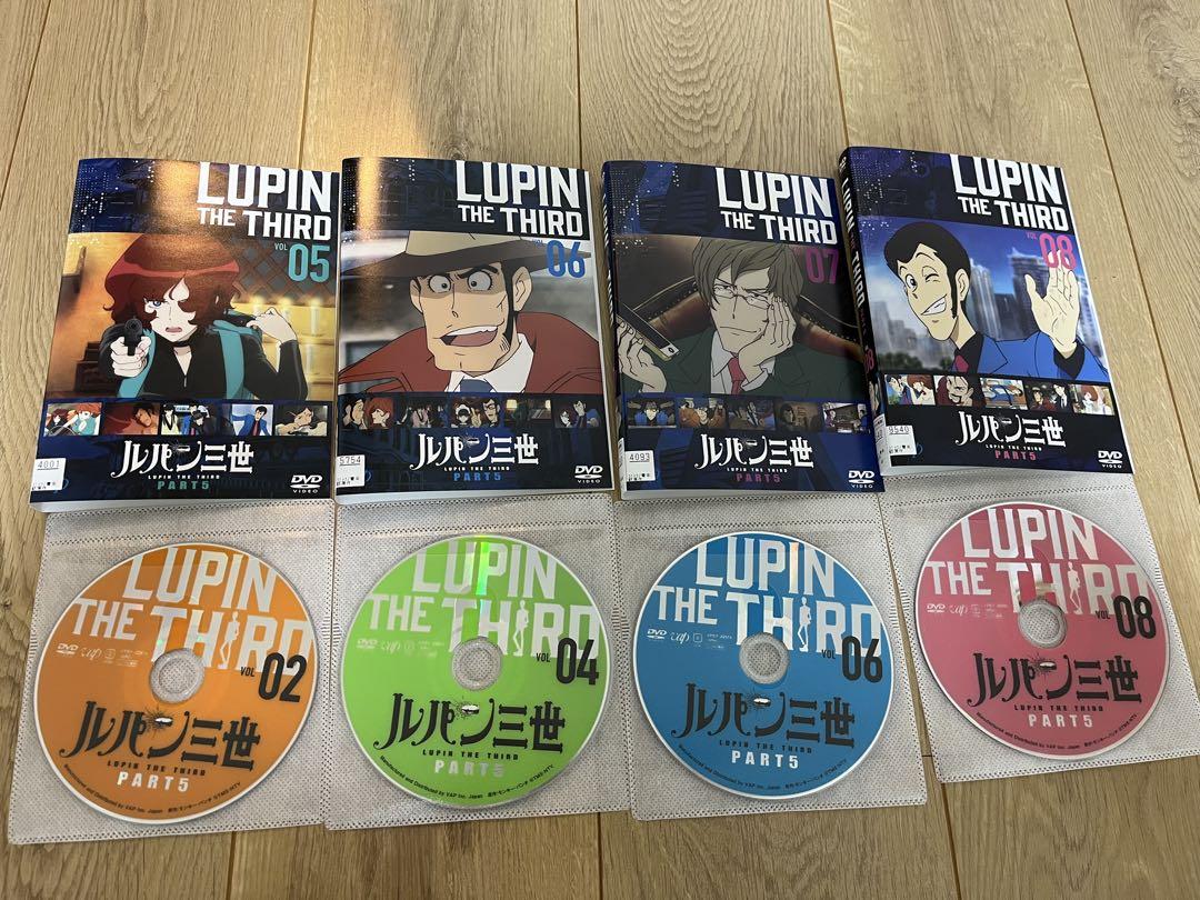 ルパン三世 PART 4・PART5・PART6 DVD全24巻セット