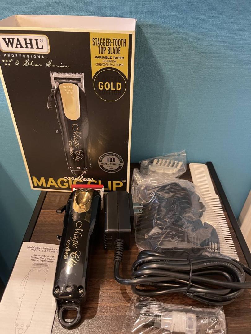 豊富な低価 WAHL 5star cordless magic clip gold u0sUE-m16147058129 大特価特価
