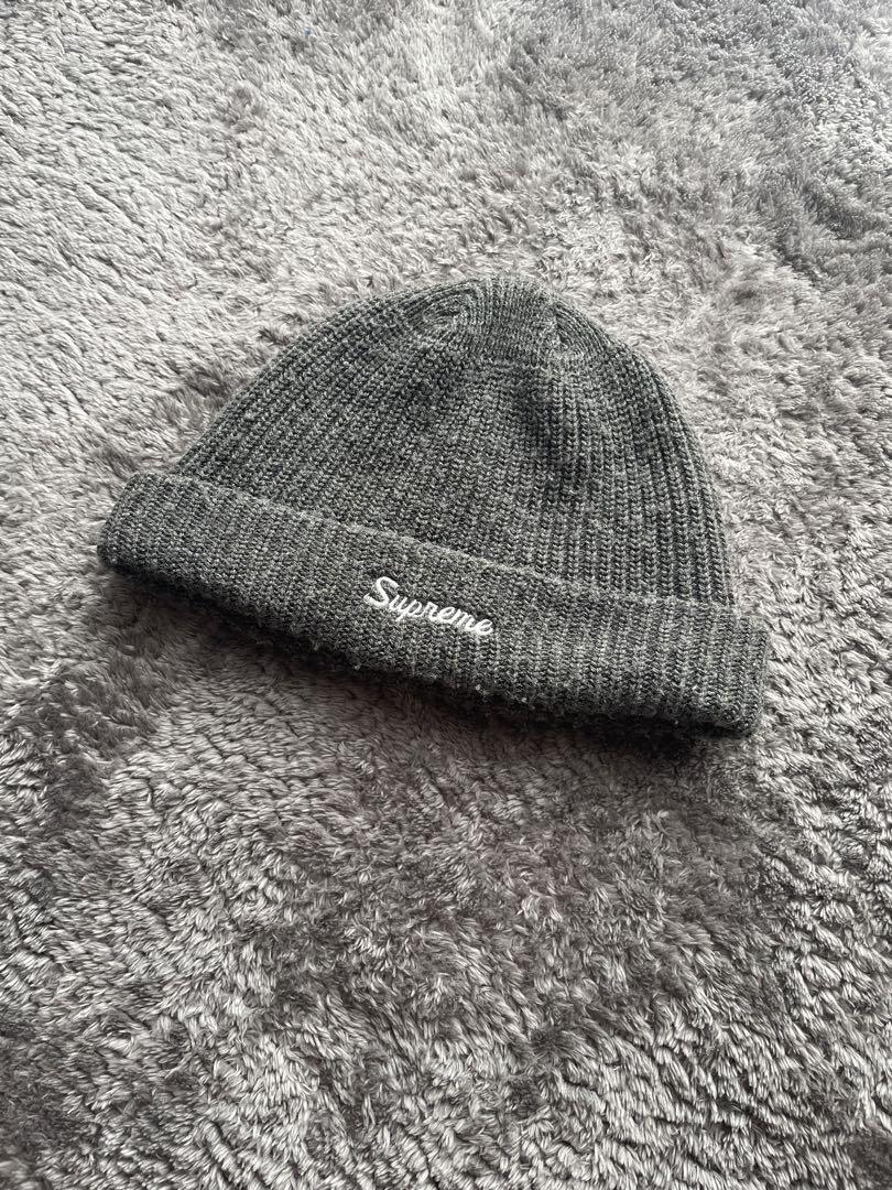 supreme ビーニー グレー