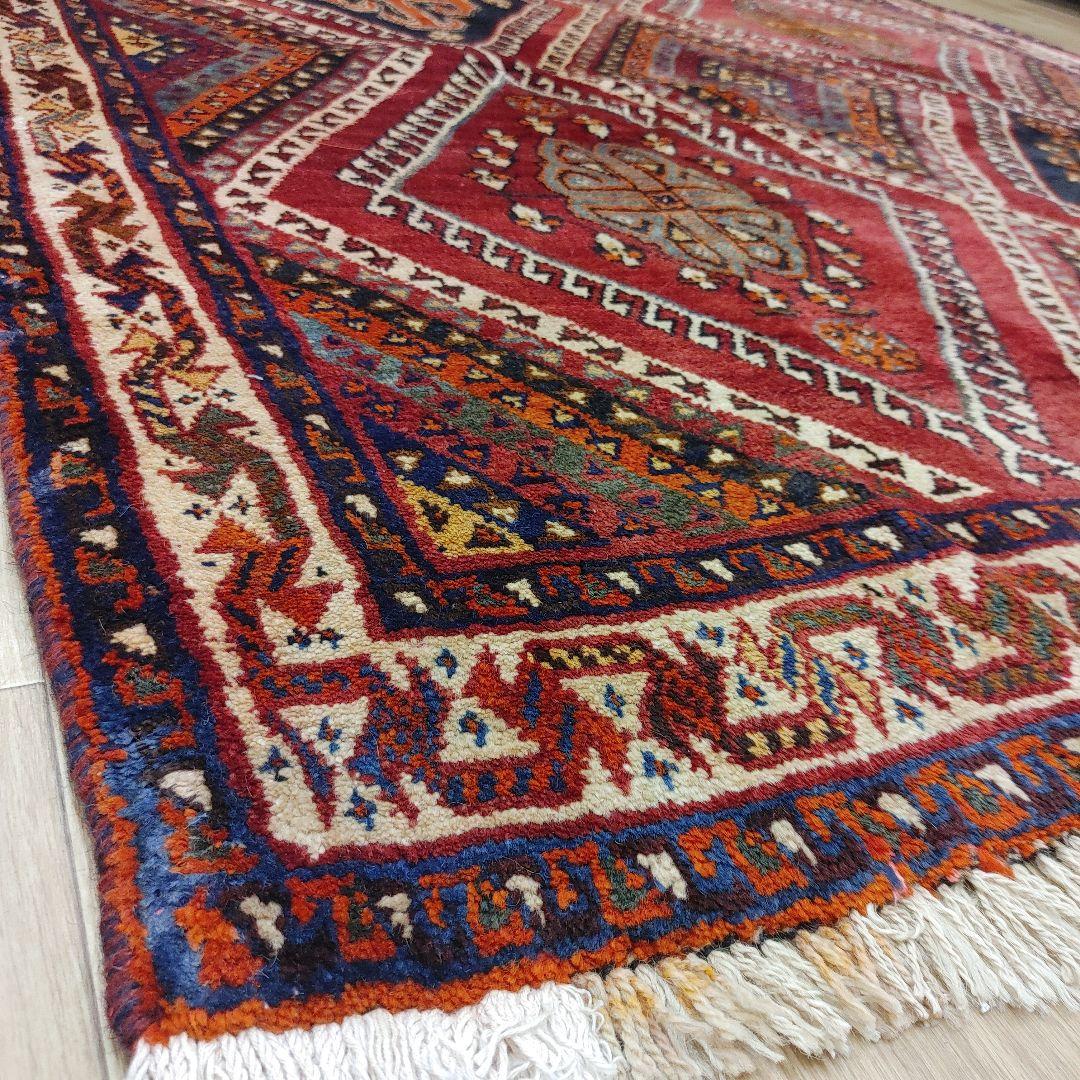 ペルシャ絨毯　シ－ラーズ産 250x155 クリーニング済 shiraz