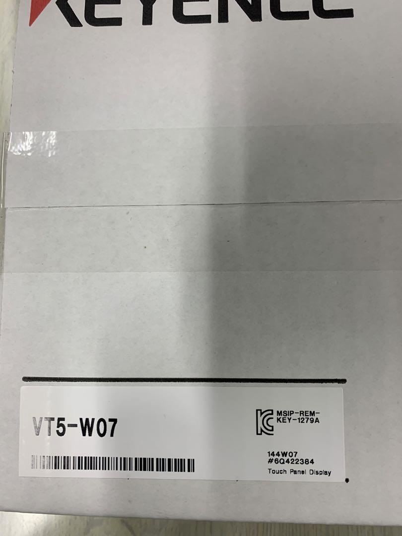 KEYENCE VT5-W07 タッチパネルディスプレイ