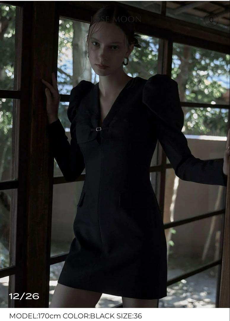 SHOULDER MINIDRESS