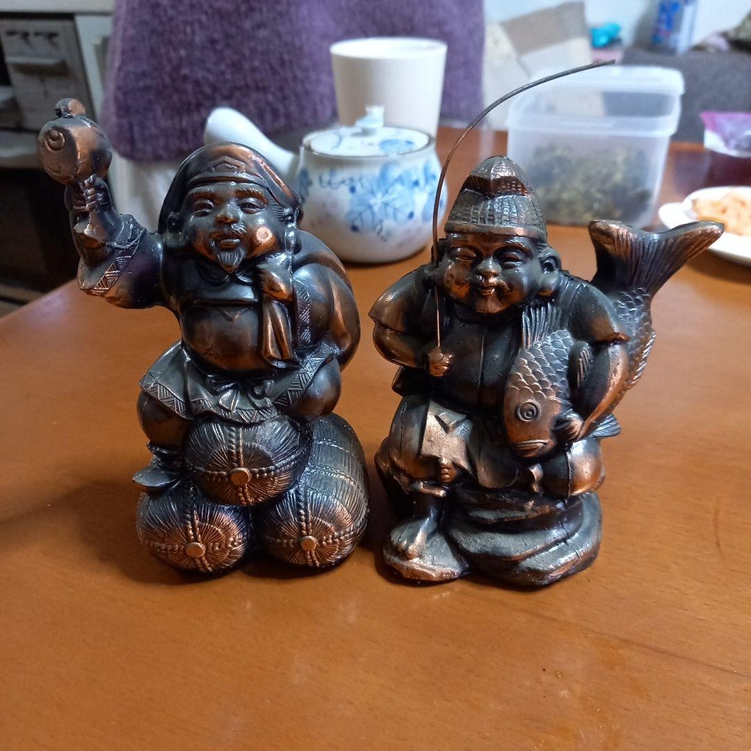 七福神(大黒天、恵比寿) 置物