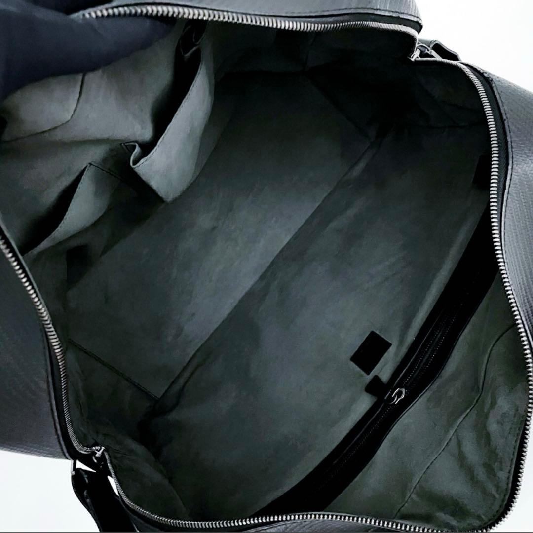 超美品　dunhill ダンヒル 2way ボストン　レザー ブラック 黒