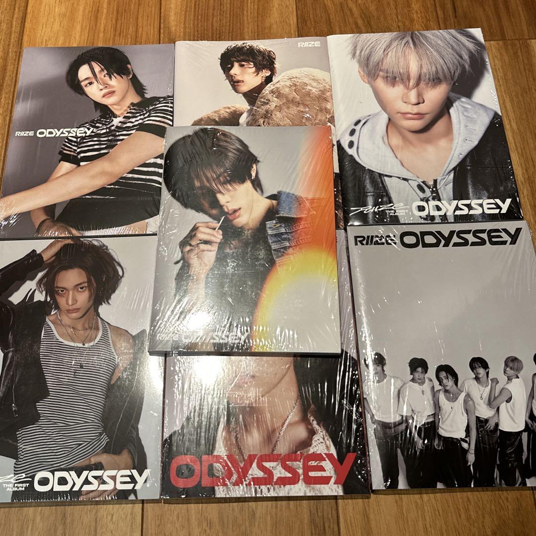 未開封 riize odyssey フォトブック アルバム 7種セット