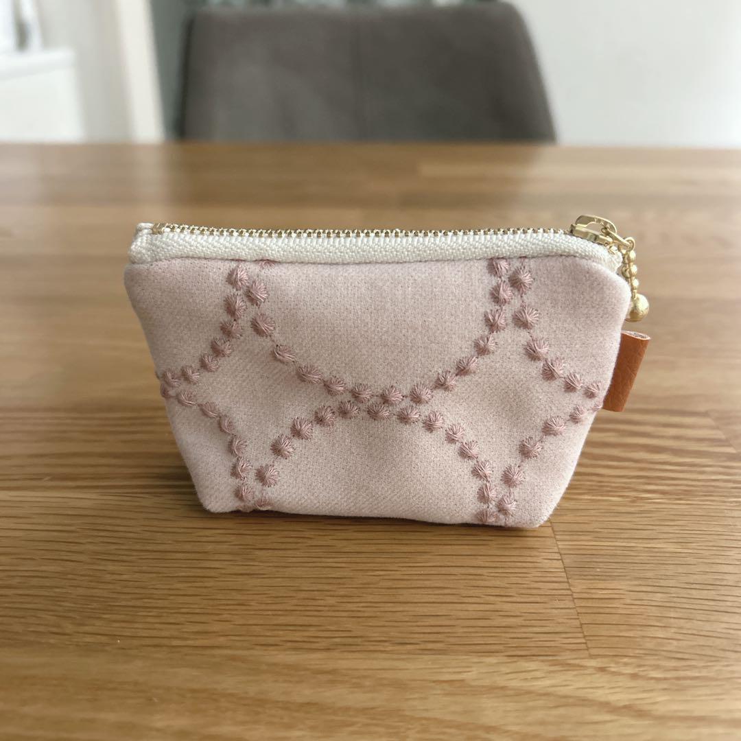 ＊お取り置き中＊ ミナペルホネン　ミニミニポーチ　レア　ハンドメイド