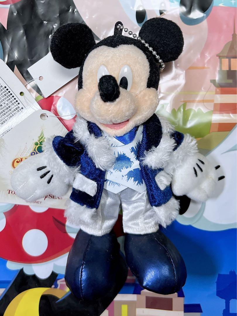 ミッキー ぬいぐるみバッジ 2011 クリスマスウィッシュ