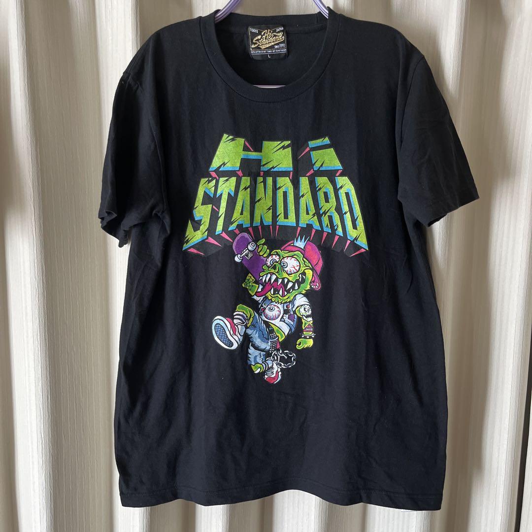 ハイスタ Tシャツ HS×FAT LOGO T-shirt（BLACK） - Hi-STANDARD OFFICIAL WEB STORE
