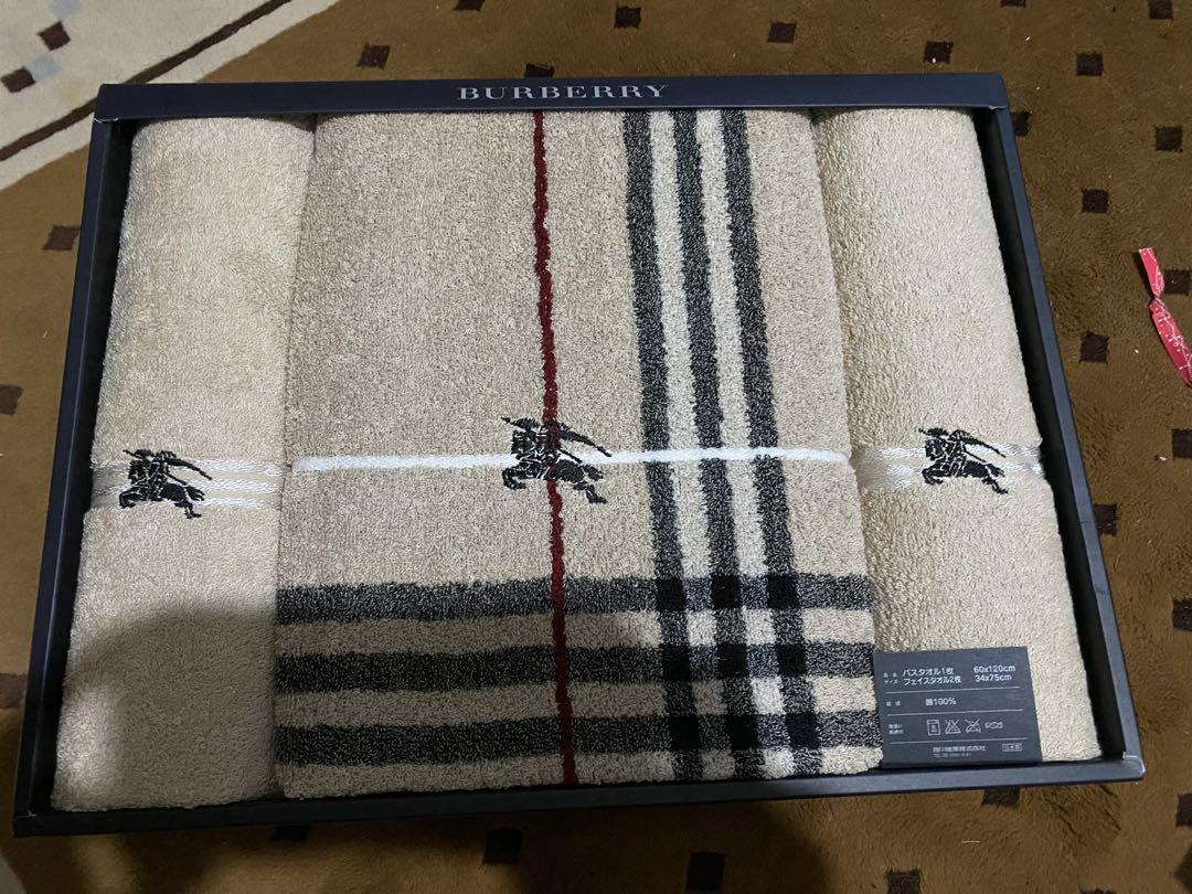 BURBERRY バーバリー　バスタオルセット