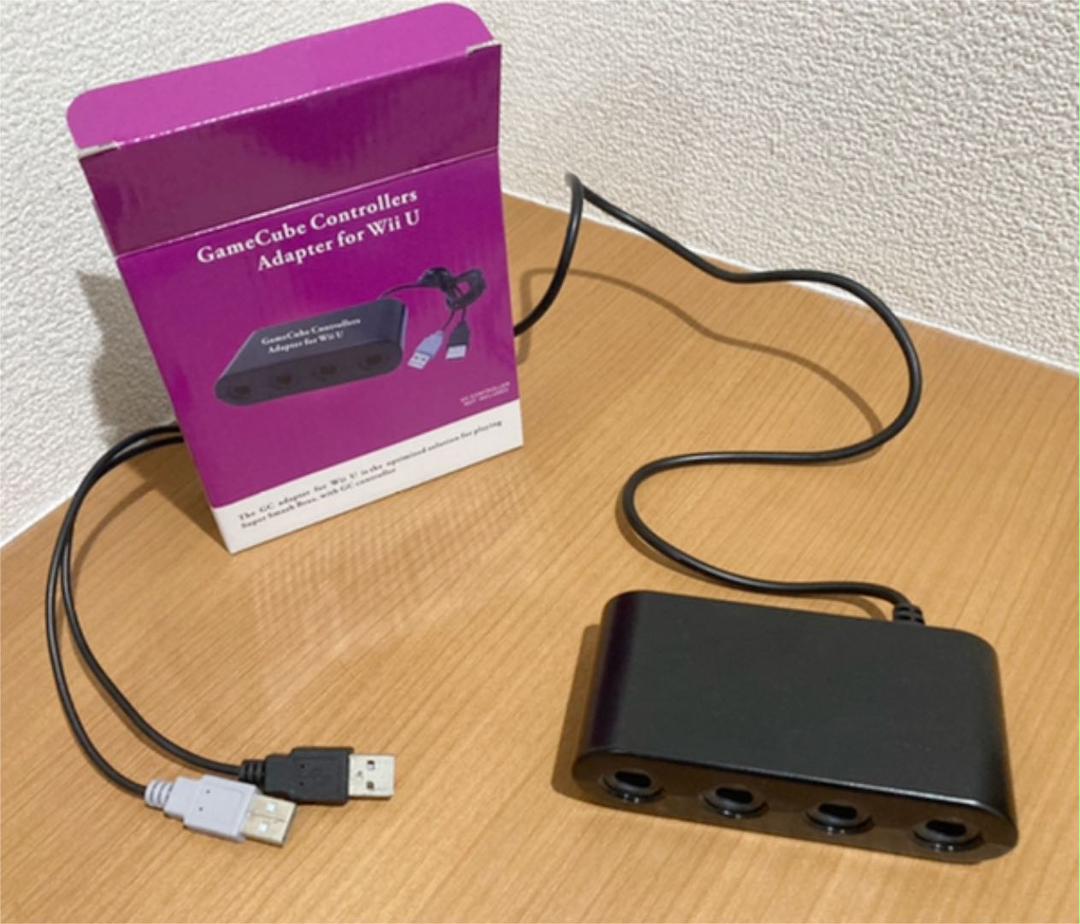 ゲームキューブコントローラーアダプター ギフト For Wiiu