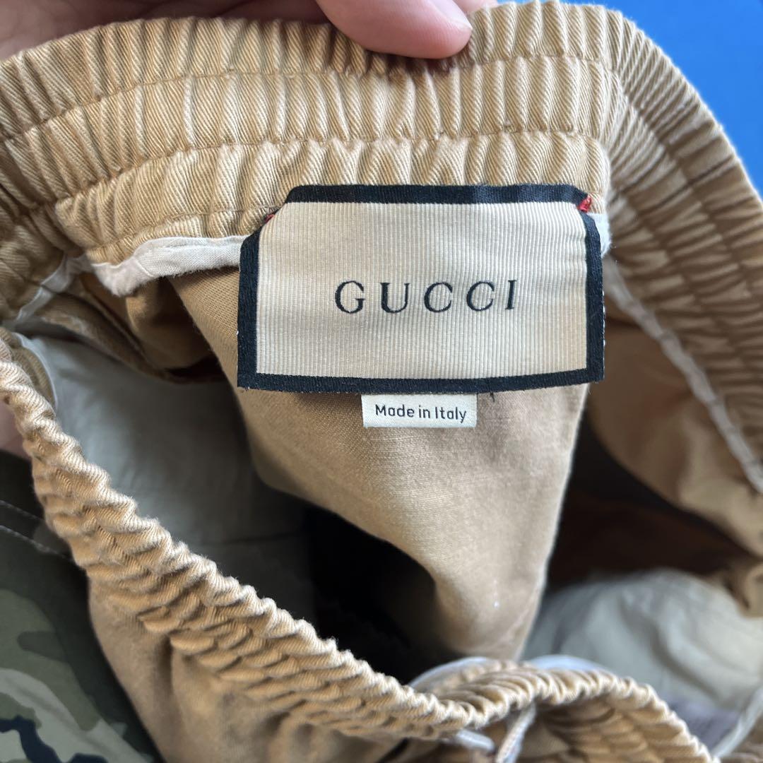 GUCCI ベージュ チノパン 48 - メルカリ