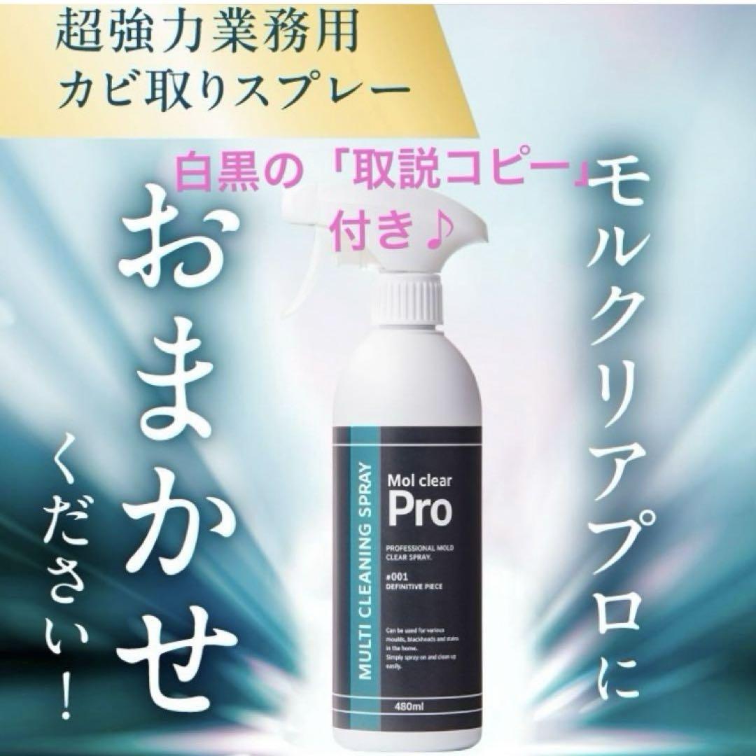 ✨新品✨【モルクリアプロ】強力カビ取り剤 クリーナー 480ml 値下げ