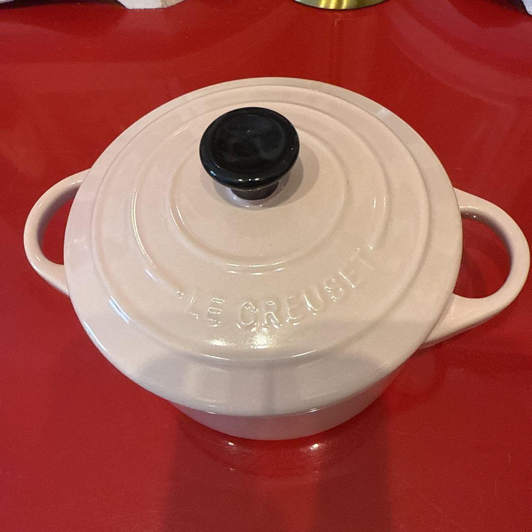 Le Creuset 鋳鉄製 両手鍋 ピンク 約20cm新品未使用