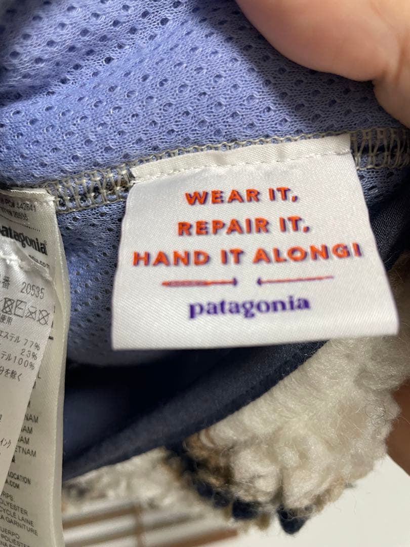 patagonia 50周年 ナチュラルブレンド レトロカーディガン パタゴニア