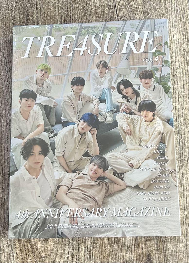 TREASURE 4th ANNIVERSARY MAGAZINE - YG SELECT