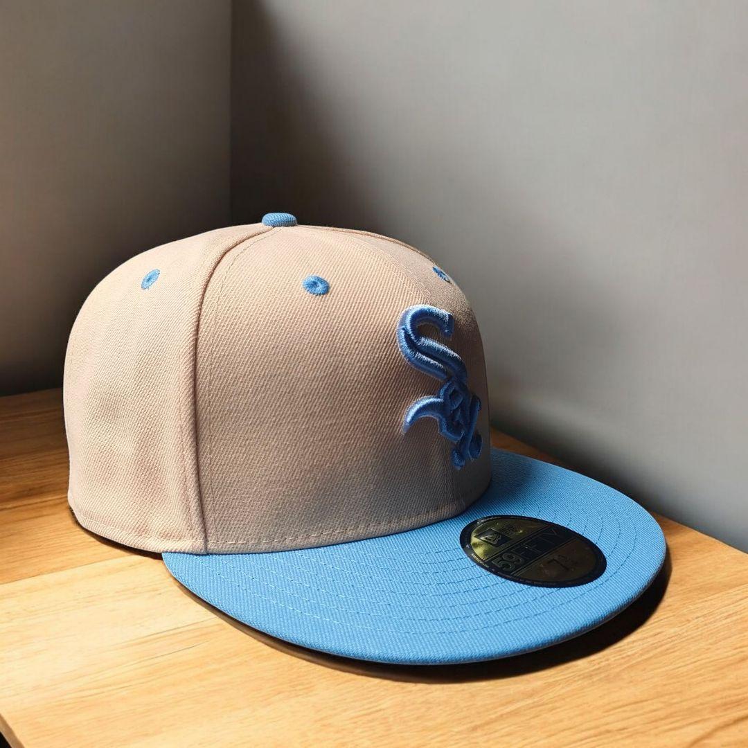 59FIFTY Ice Latte ホワイトソックス モカ グレー7 3/4