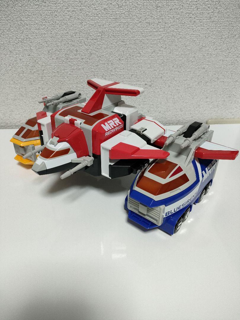 ＤＸマシンコマンダーロボ　 出撃マシンロボレスキューマシン　開封品 Yahoo!オークション - 送料込み 出撃 マシンロボレスキュー DX