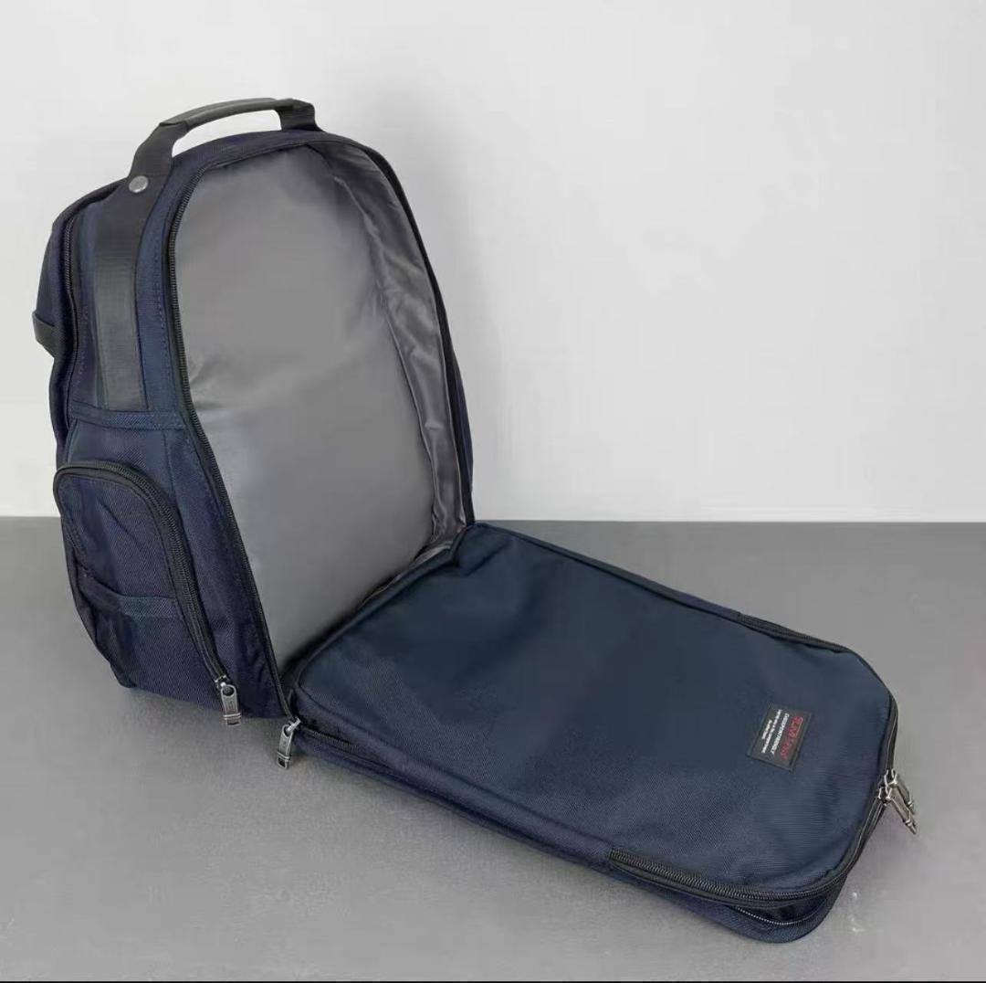 TUMI ALPHA3 バックパック ネイビー 通勤 通学 PC収納可