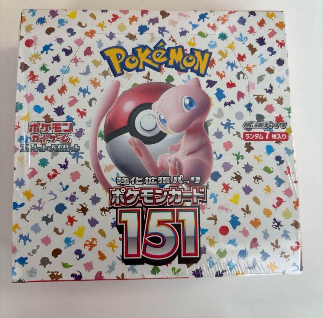 151 ポケモン box シュリンク付き