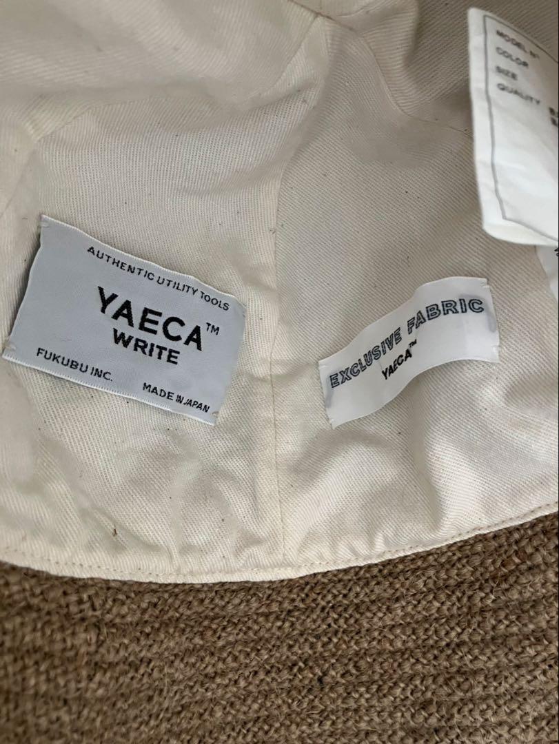 YAECA バケットハット ベージュ 麻製