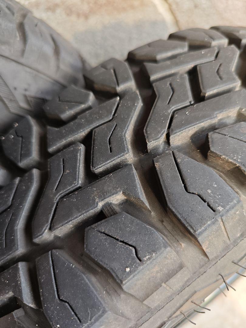送料無料 鉄チン TOYO オープンカントリーRT 145/80R12 2本 ②