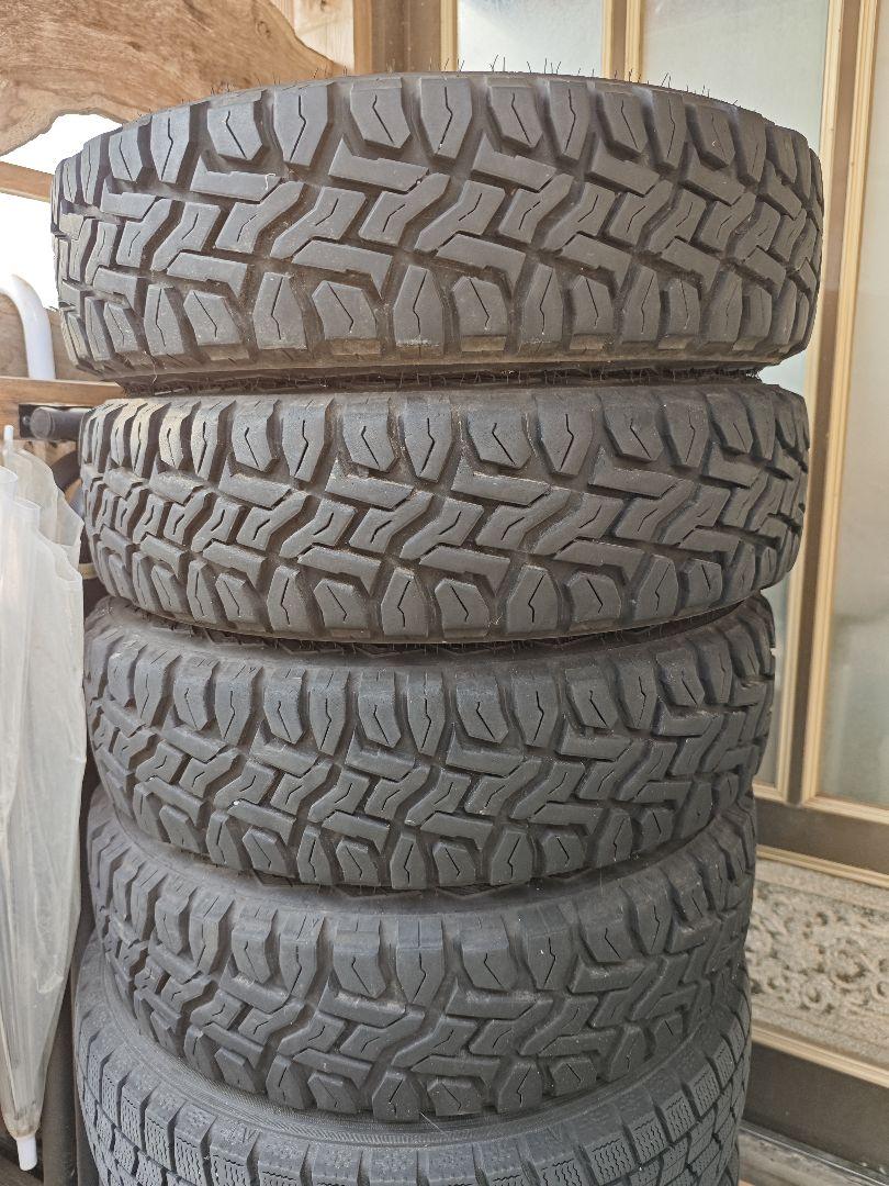 送料無料 鉄チン TOYO オープンカントリーRT 145/80R12 2本 ②