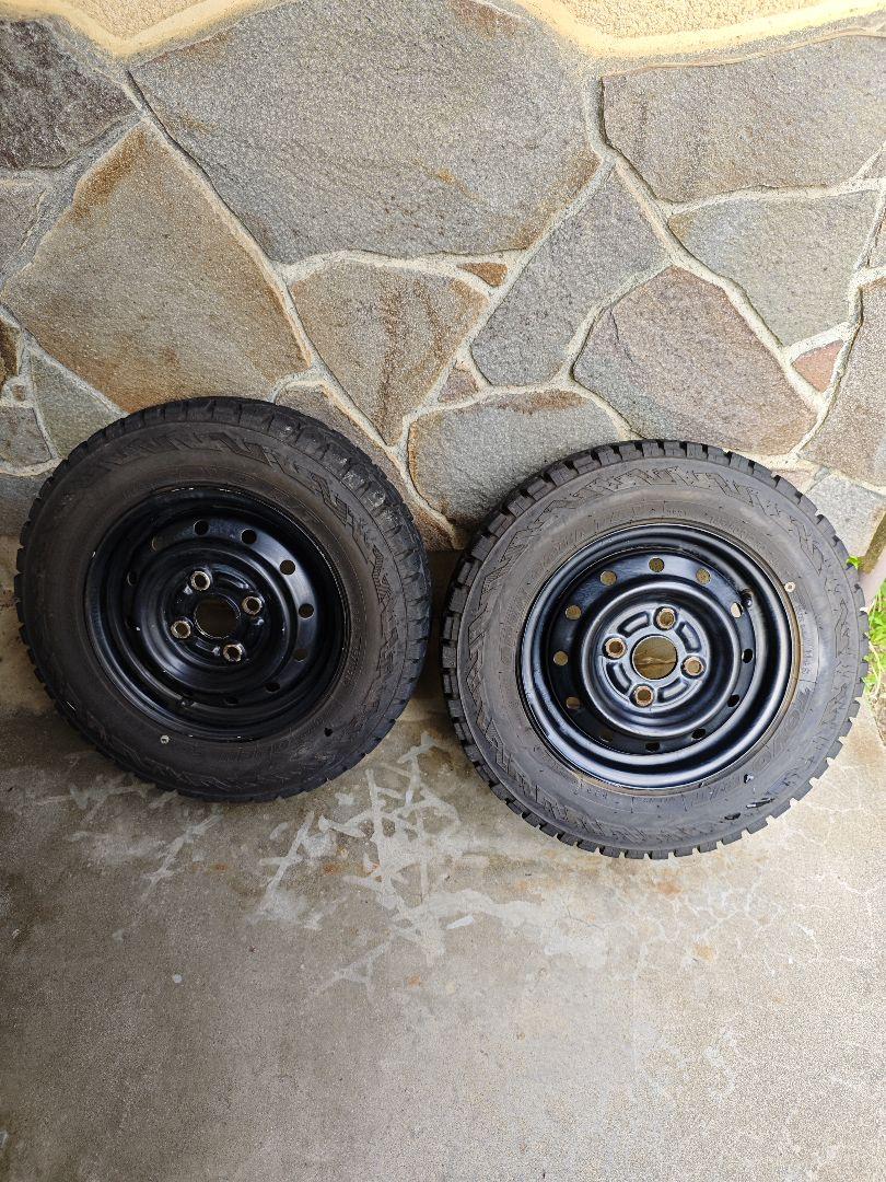 送料無料 鉄チン TOYO オープンカントリーRT 145/80R12 2本 ②