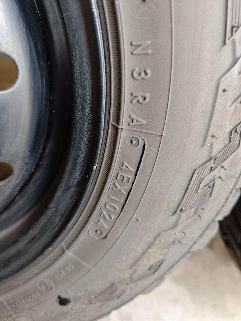 送料無料 鉄チン TOYO オープンカントリーRT 145/80R12 2本 ②