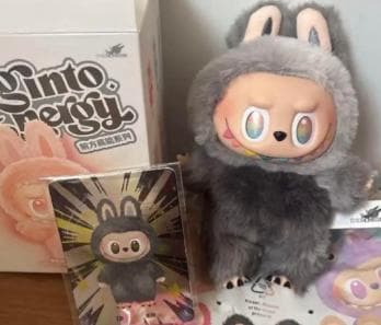 【本我】POP MORT Pinto Energy ぬいぐるみ グレー