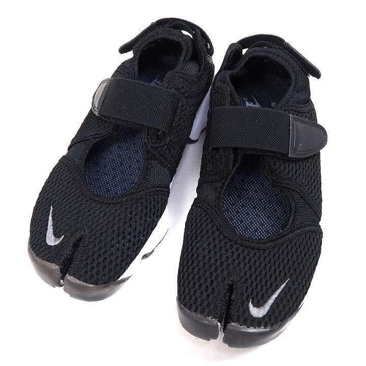 新品 ナイキ ウィメンズ エア リフト ブリーズ 足袋 ブラック 23cm