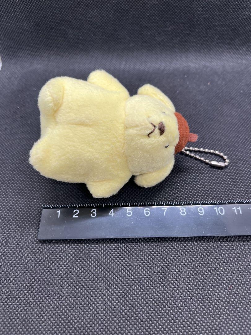 ポムポムプリン マスコット　ぬいぐるみ　レトロ