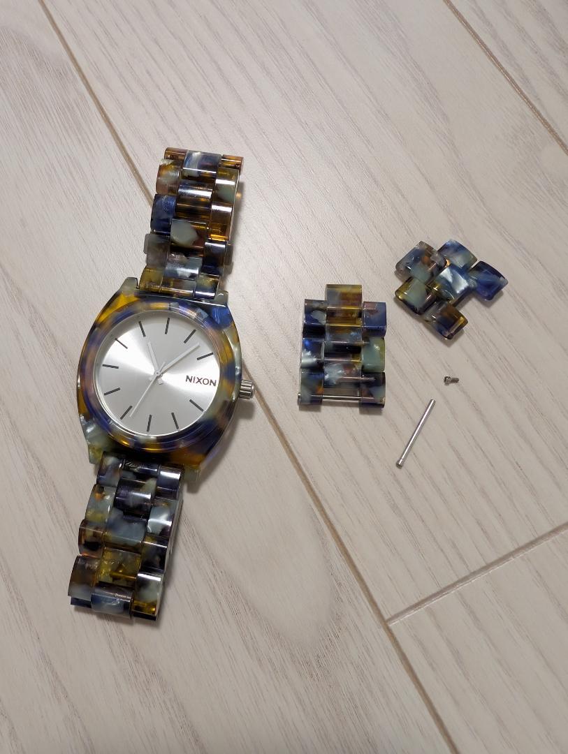 NIXON TIME TELLER 腕時計 A327-1116 ウォーターカラー nrcg.lt