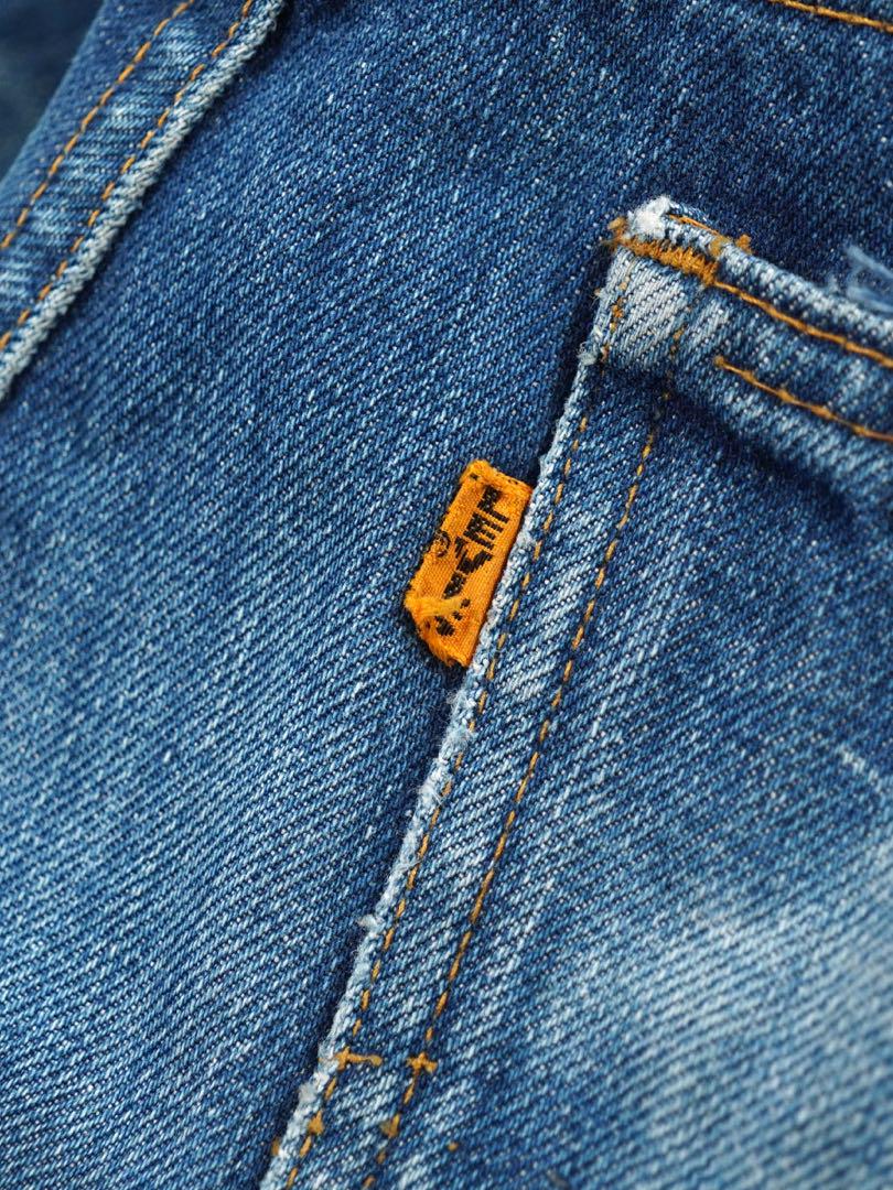 【希少な646】70's Levi's 646 BIG-E デニムパンツ