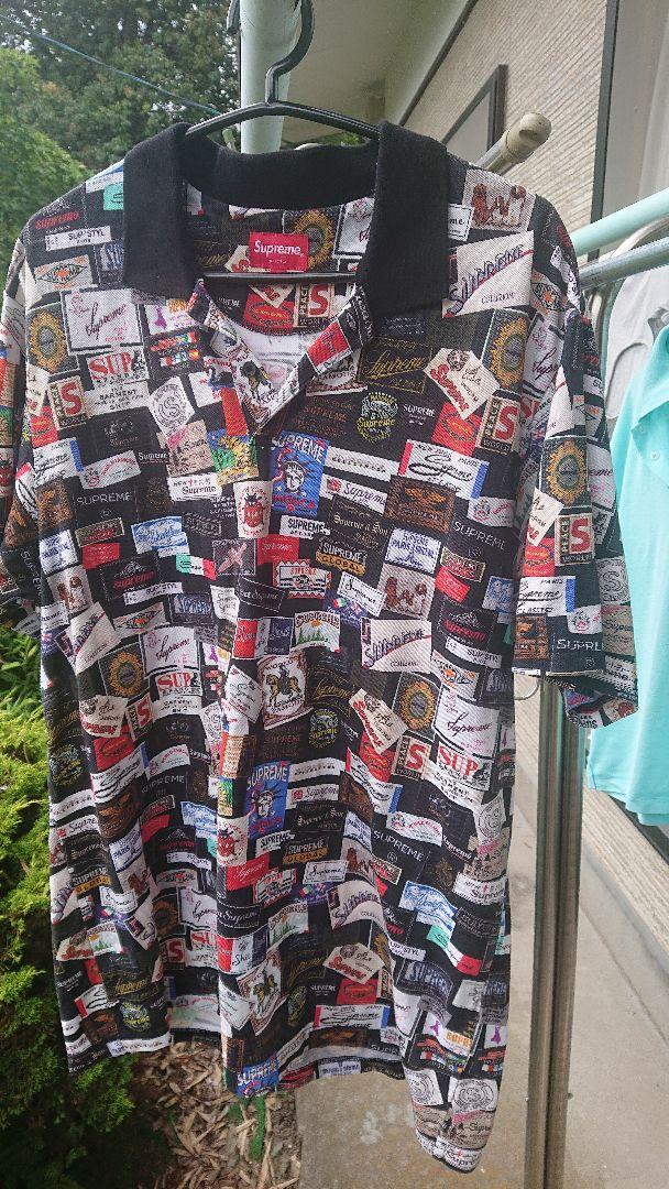 Supreme パッチワーク ポロシャツ