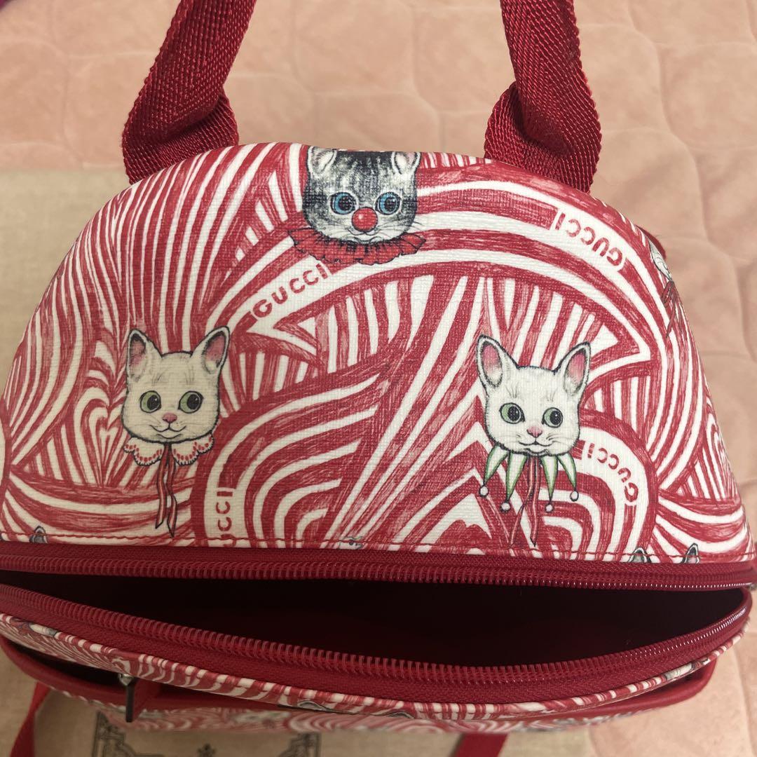 GUCCI チルドレン キッズ ヒグチユウコ リュック バッグ ねこ 猫 画像5