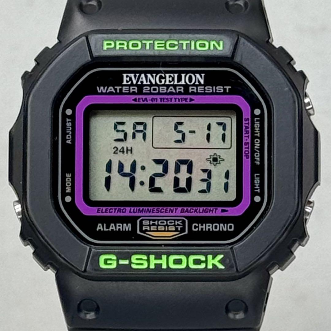 Kぱやん 【レア】G-SHOCK ジーショック DW-5600VT エヴァ 極美品 G-SHOCK DW-5600VT シンエヴァコラボモデル 初号機ver