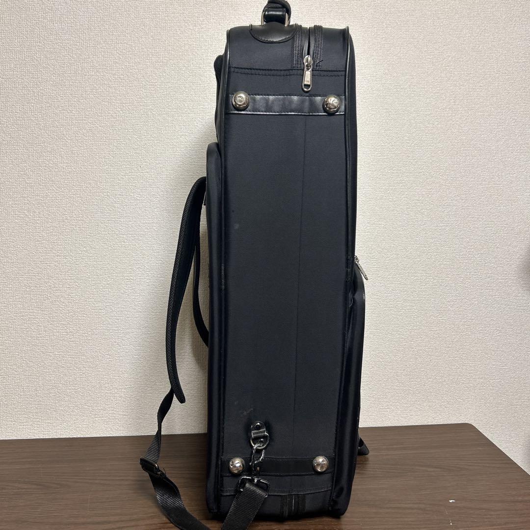 【良品】マルカート サックスケース セミハードケース　黒　リュック