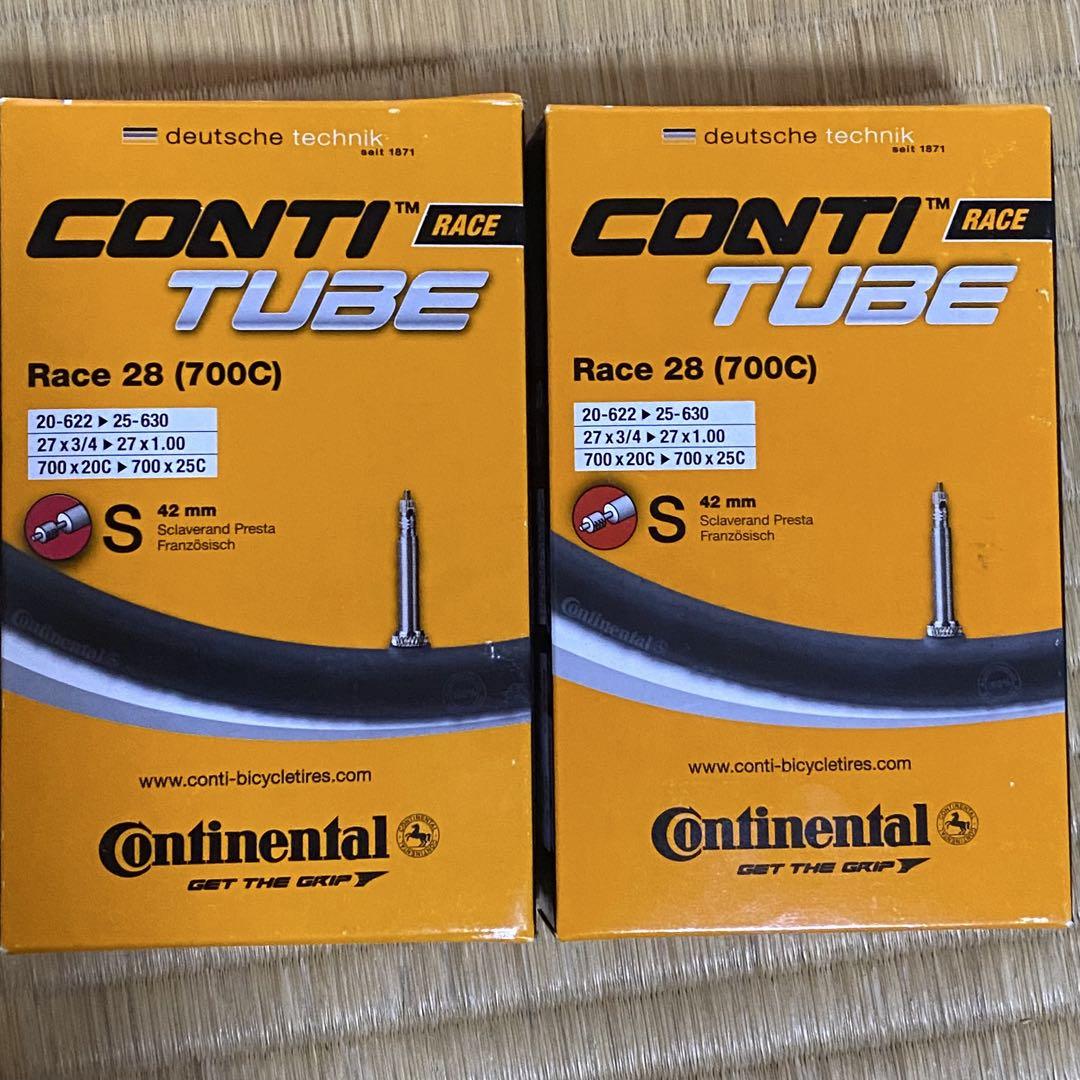 新品　コンチネンタルGP5000 25C クリンチャー チューブ付
